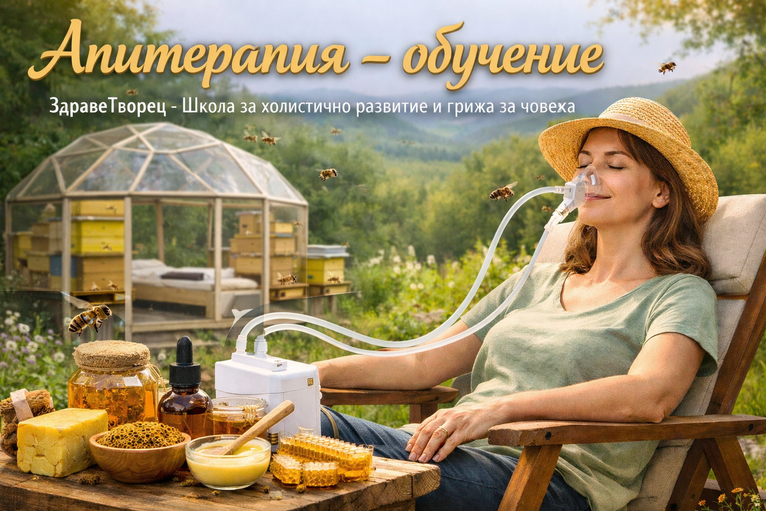 От капката мед до човешката клетка: разкриваме науката зад Апитерапията